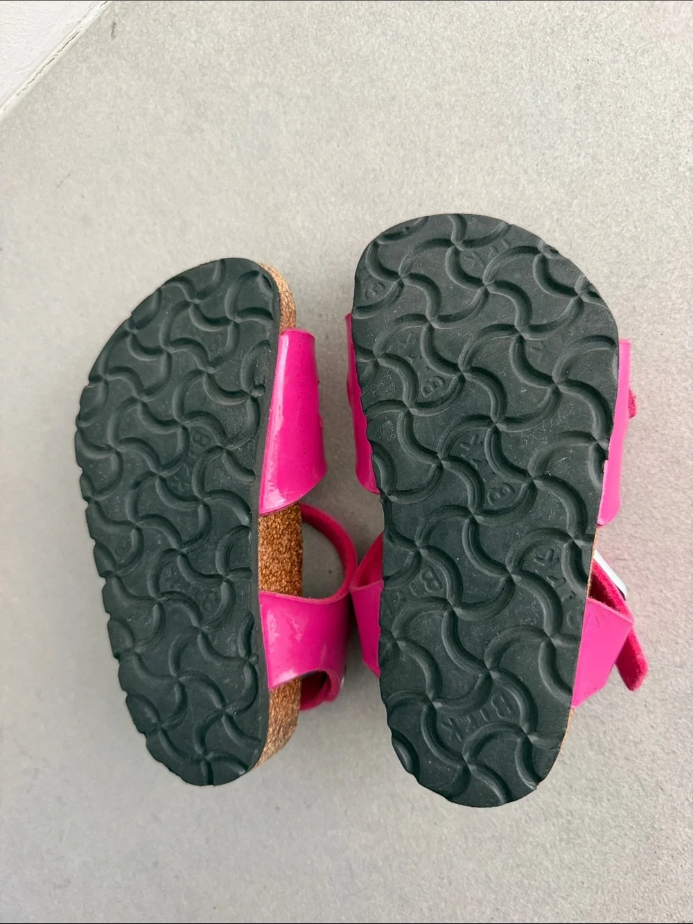 Birkenstock Kids Hot Pink Buckle Sandals